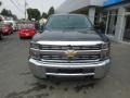 2015 Tungsten Metallic Chevrolet Silverado 2500HD WT Double Cab 4x4  photo #2