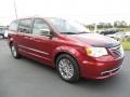 2014 Deep Cherry Red Crystal Pearl Chrysler Town & Country Touring-L  photo #12