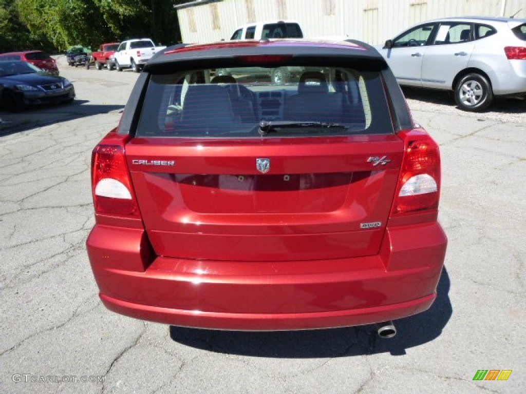 2007 Caliber R/T AWD - Inferno Red Crystal Pearl / Pastel Pebble Beige photo #7