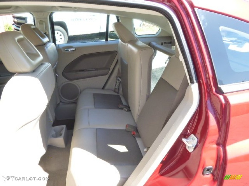 2007 Caliber R/T AWD - Inferno Red Crystal Pearl / Pastel Pebble Beige photo #12