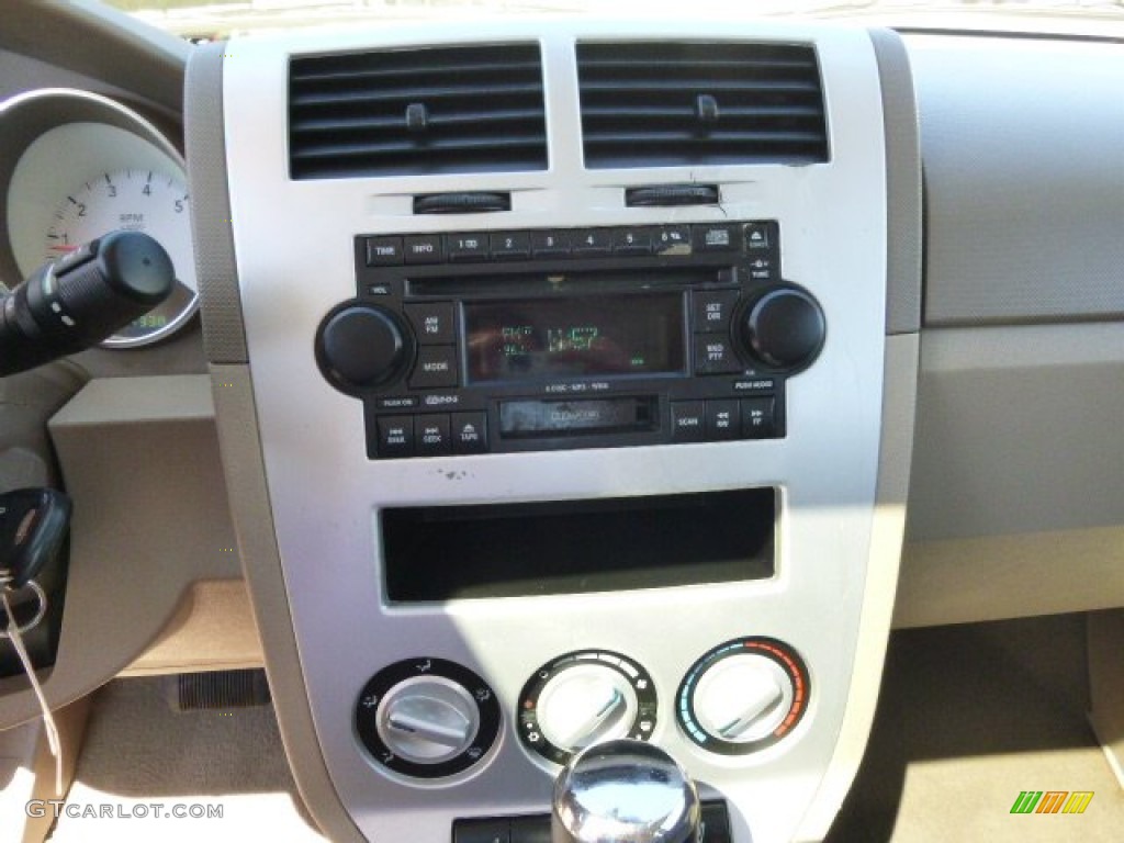 2007 Caliber R/T AWD - Inferno Red Crystal Pearl / Pastel Pebble Beige photo #16