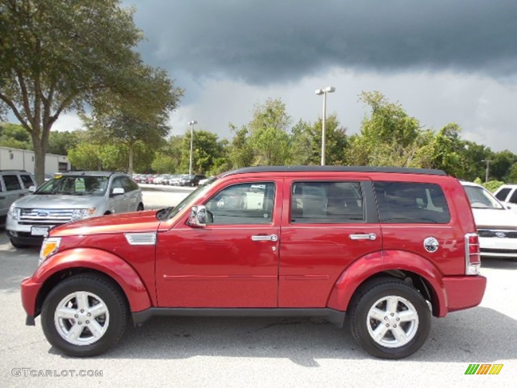 Inferno Red Crystal Pearl 2009 Dodge Nitro SE Exterior Photo #97090846