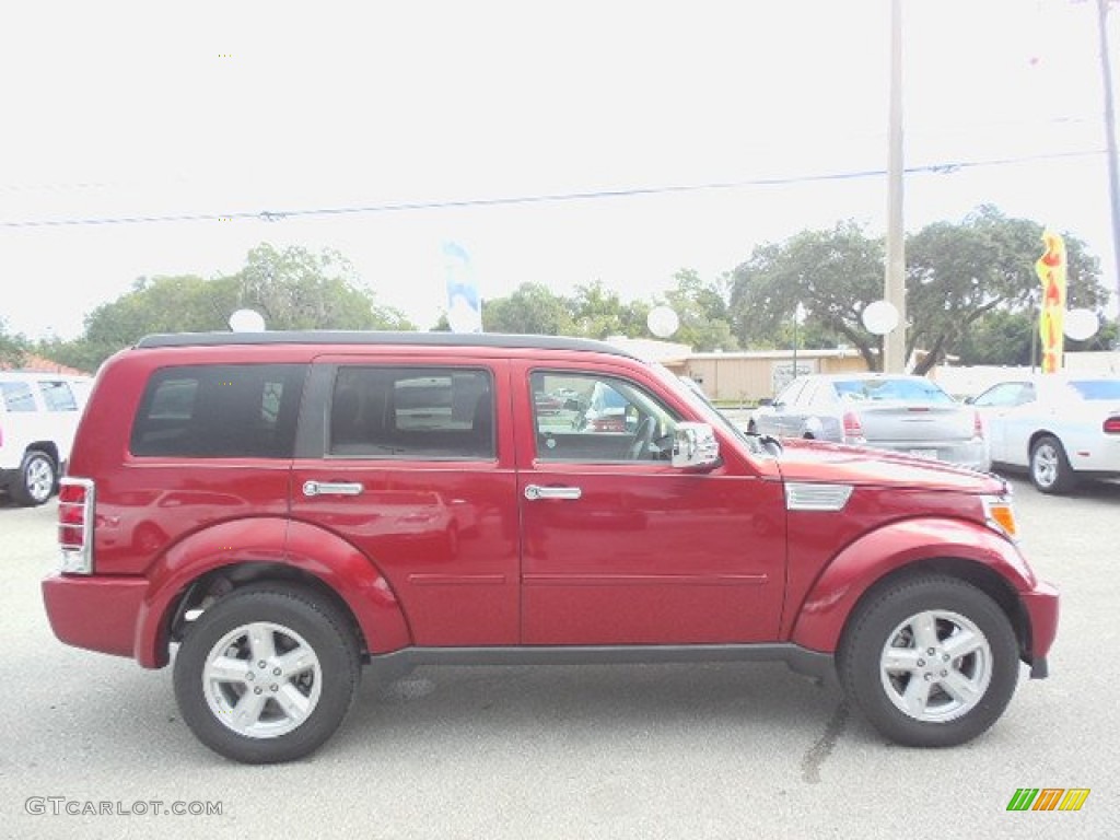 2009 Nitro SE - Inferno Red Crystal Pearl / Dark Slate Gray photo #10