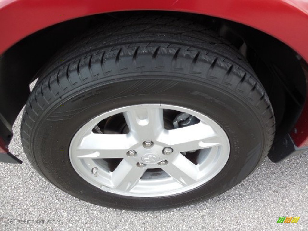 2009 Nitro SE - Inferno Red Crystal Pearl / Dark Slate Gray photo #16