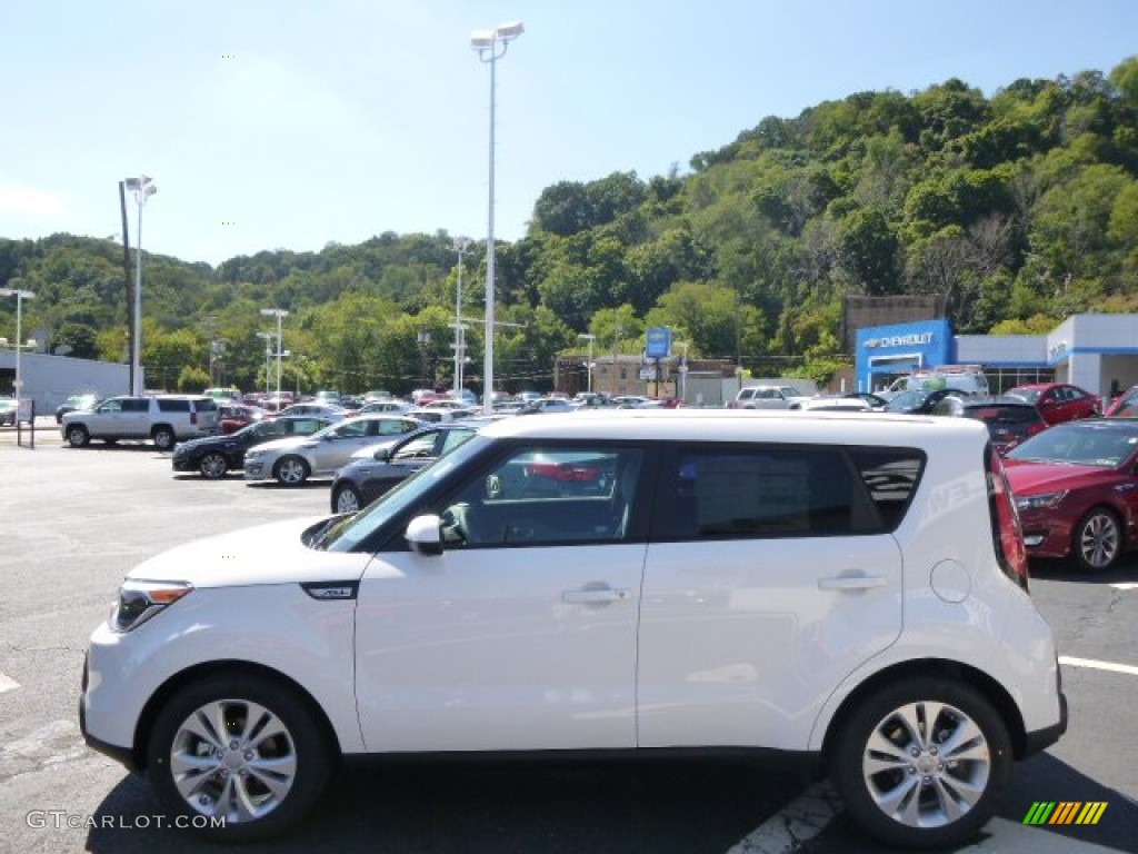 2015 Soul + - Clear White / Gray Two Tone photo #5