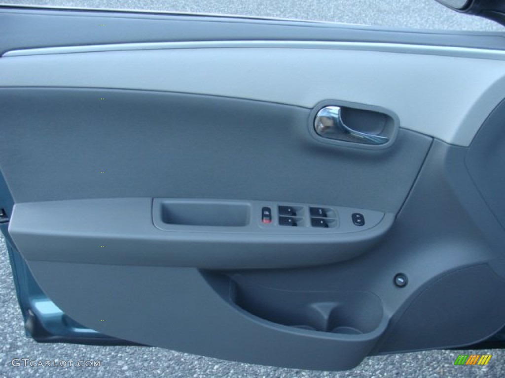 2009 Malibu LS Sedan - Silver Moss Metallic / Titanium photo #12