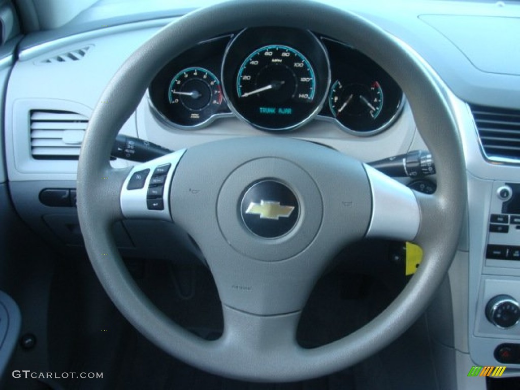 2009 Malibu LS Sedan - Silver Moss Metallic / Titanium photo #17