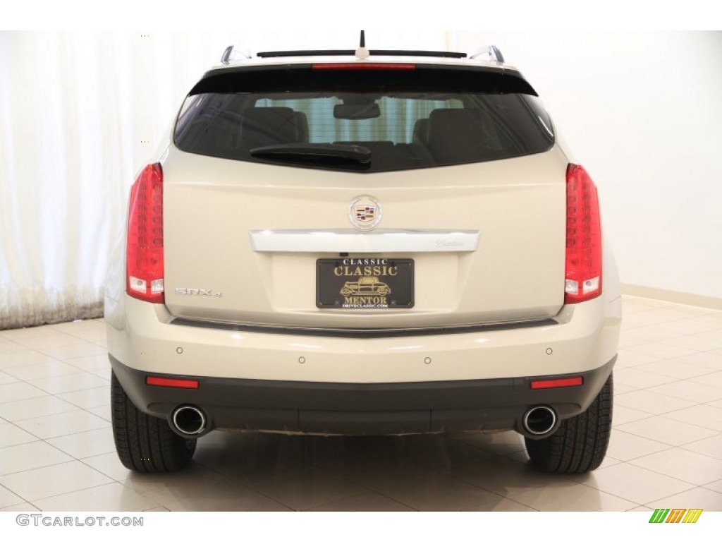 2011 SRX 4 V6 AWD - Gold Mist Metallic / Shale/Brownstone photo #14