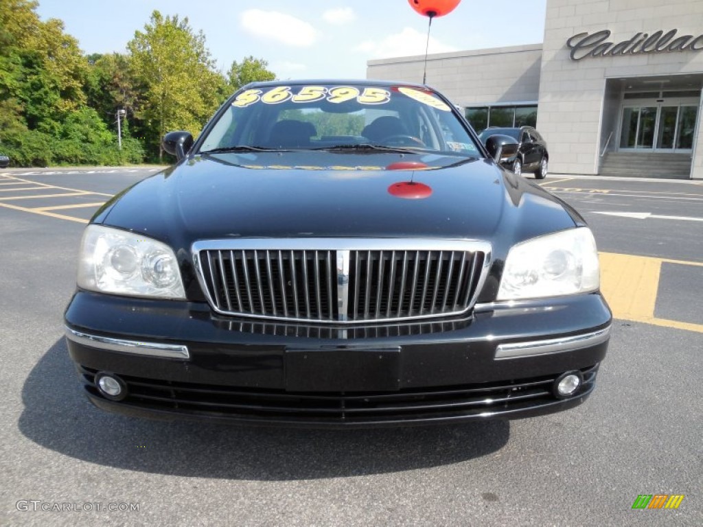 2004 XG350 L Sedan - Black Obsidian / Black photo #2