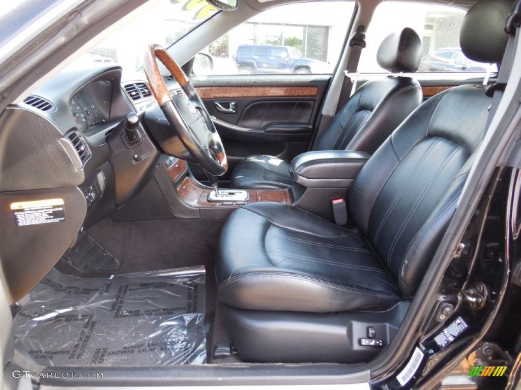 2004 XG350 L Sedan - Black Obsidian / Black photo #10