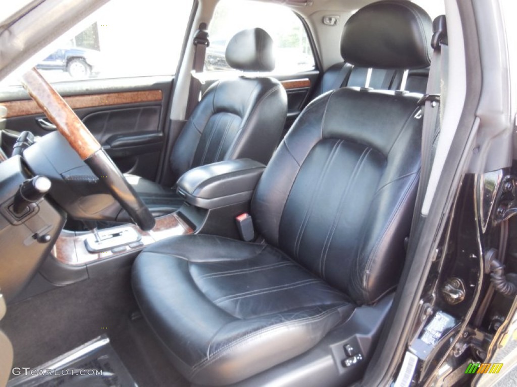 2004 XG350 L Sedan - Black Obsidian / Black photo #11