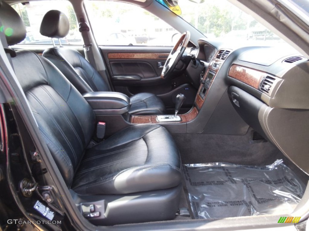 2004 XG350 L Sedan - Black Obsidian / Black photo #13