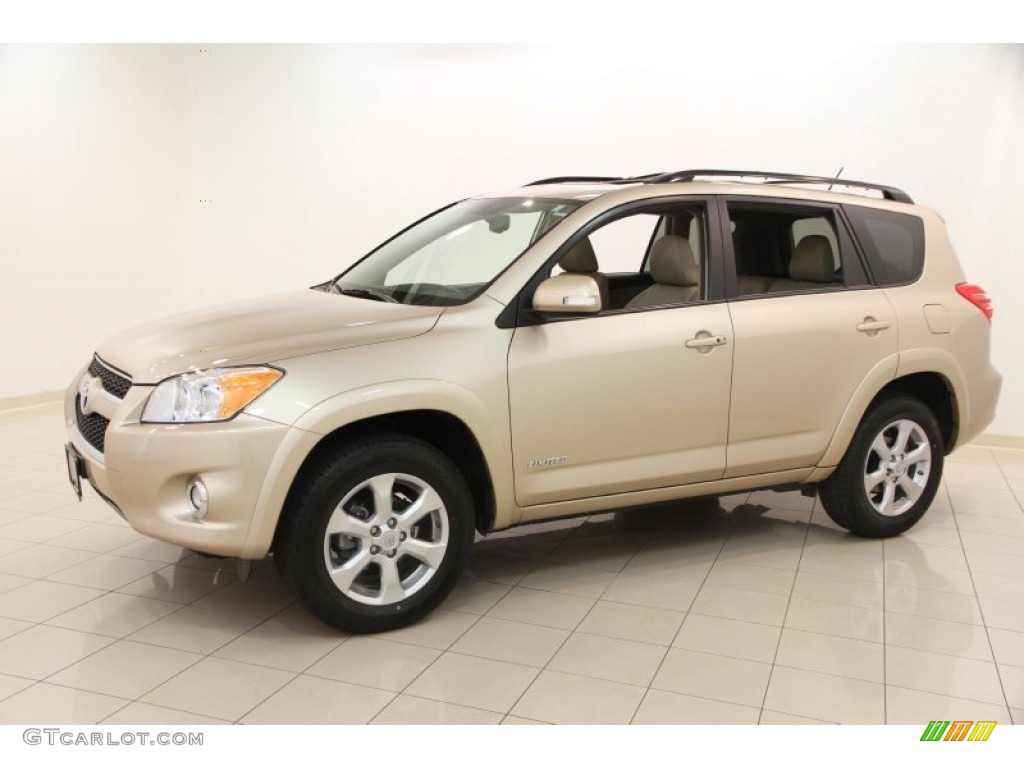 Sandy Beach Metallic 2011 Toyota RAV4 Limited 4WD Exterior Photo #97094532