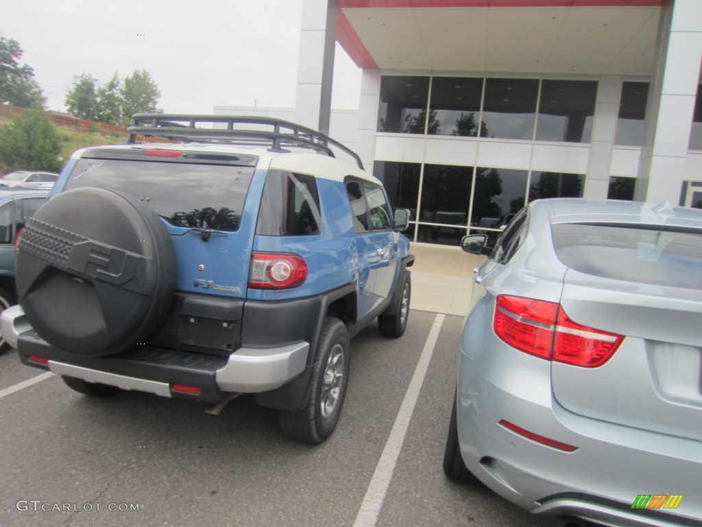 2013 FJ Cruiser 4WD - Cavalry Blue / Dark Charcoal photo #3