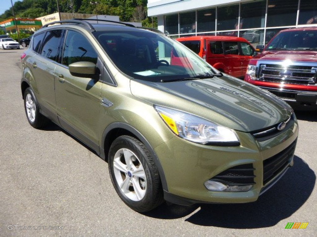 2013 Escape SE 2.0L EcoBoost 4WD - Ginger Ale Metallic / Charcoal Black photo #8