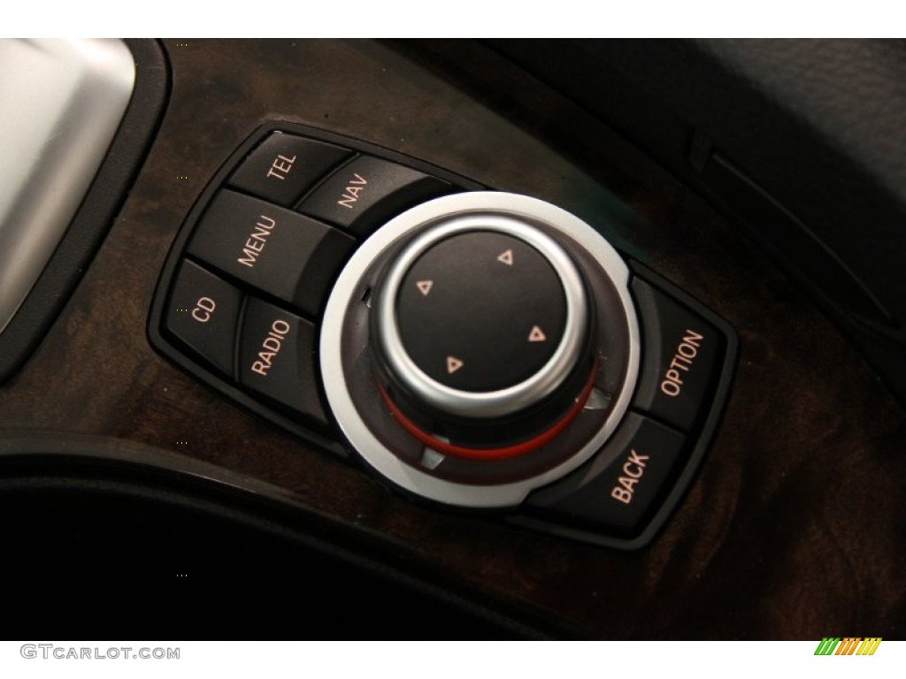 2009 5 Series 528xi Sedan - Platinum Grey Metallic / Black Dakota Leather photo #19