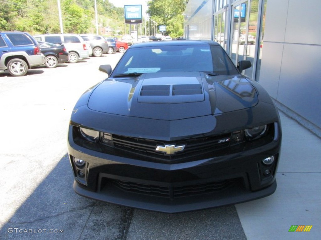 2015 Camaro ZL1 Coupe - Black / Black photo #9