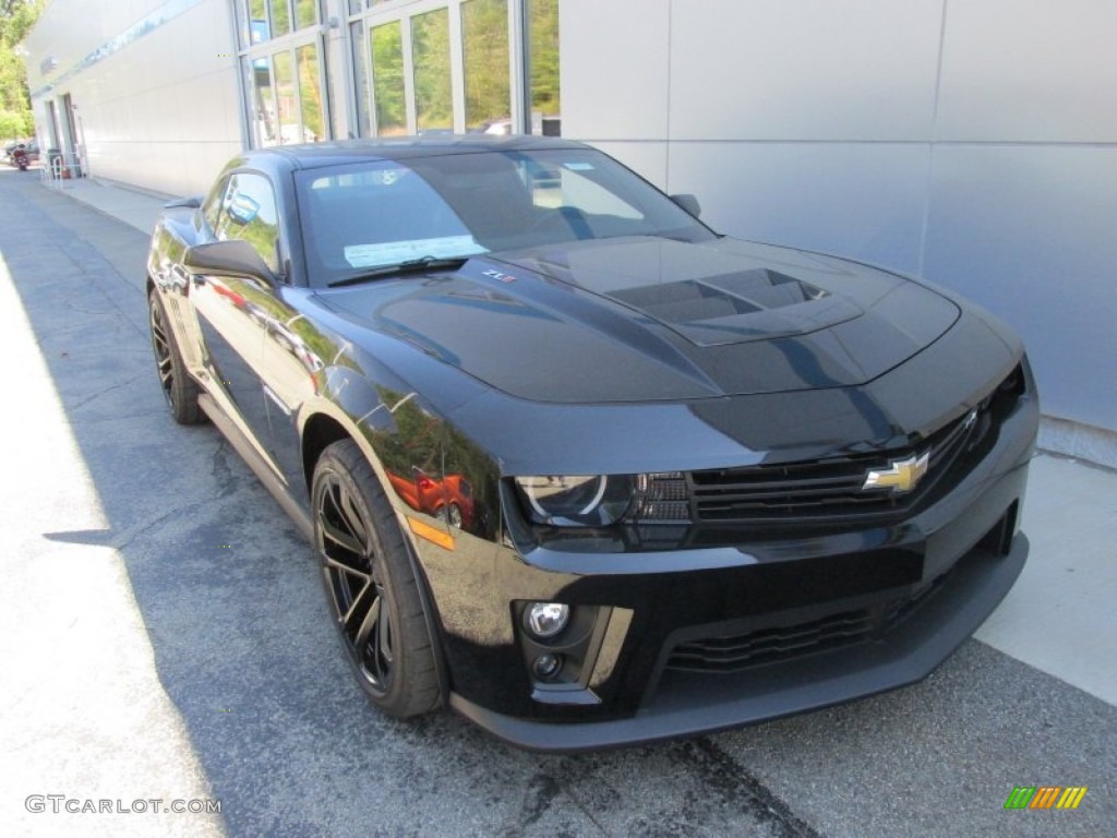 2015 Camaro ZL1 Coupe - Black / Black photo #10