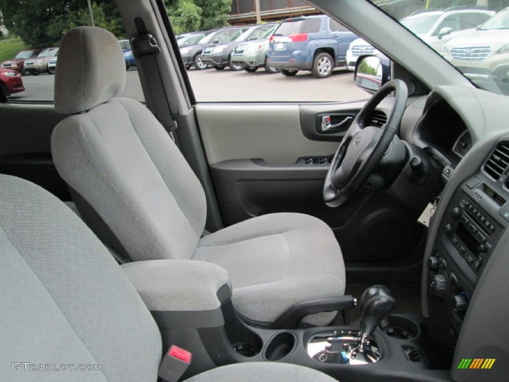 2005 Santa Fe GLS - Moonlit Blue / Gray photo #15