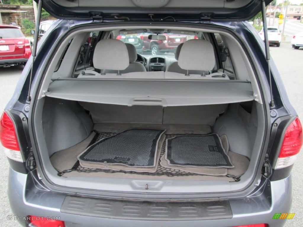 2005 Santa Fe GLS - Moonlit Blue / Gray photo #19