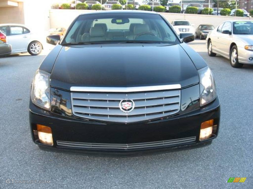 2003 CTS Sedan - Sable Black / Light Neutral photo #9