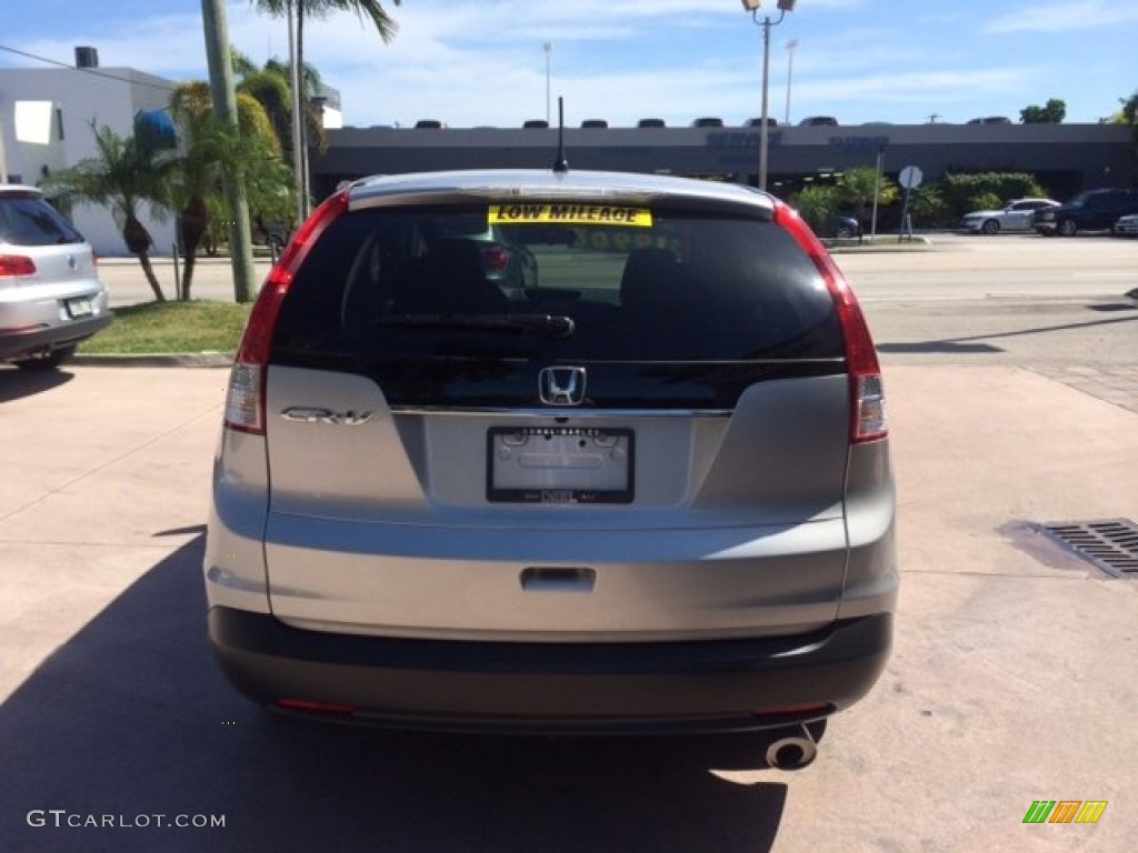 2012 CR-V EX - Alabaster Silver Metallic / Gray photo #4