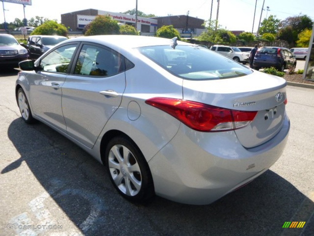 2012 Elantra Limited - Silver / Black photo #3