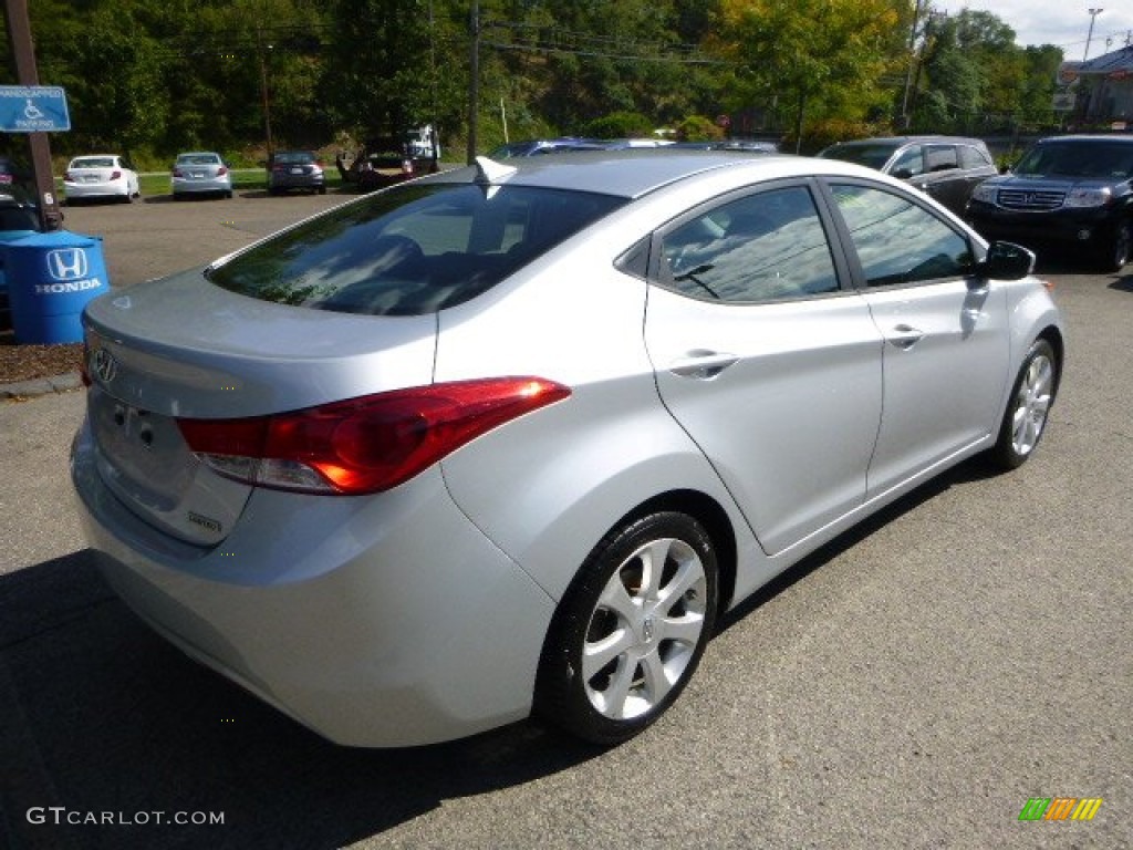 2012 Elantra Limited - Silver / Black photo #5