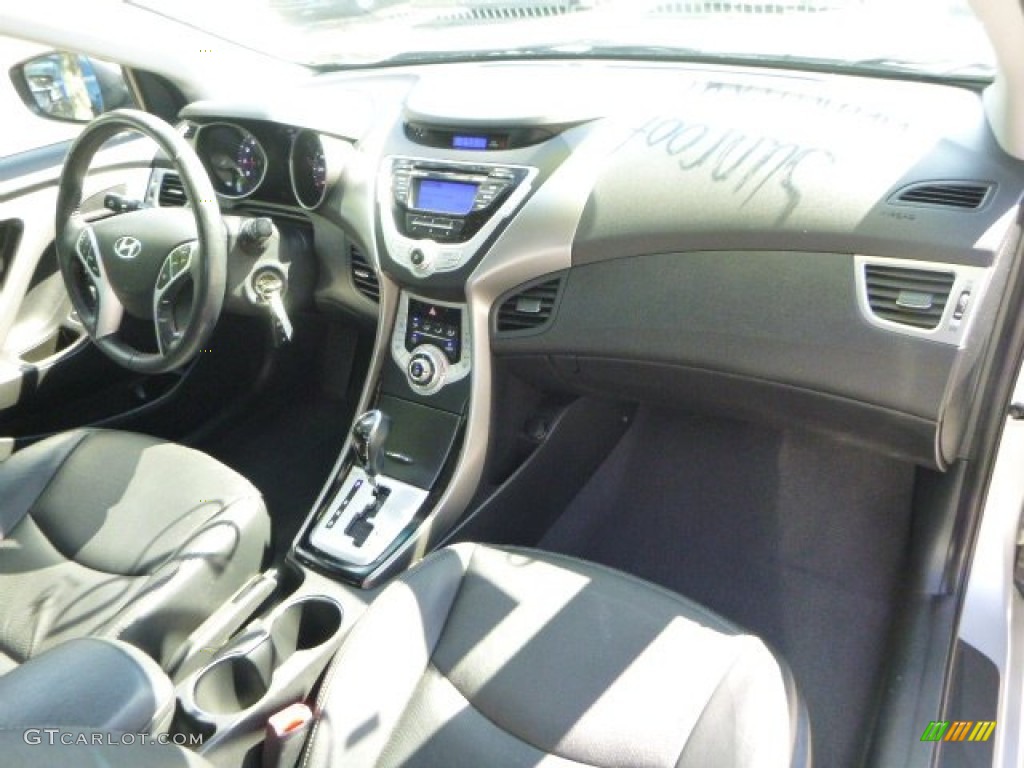 2012 Elantra Limited - Silver / Black photo #11