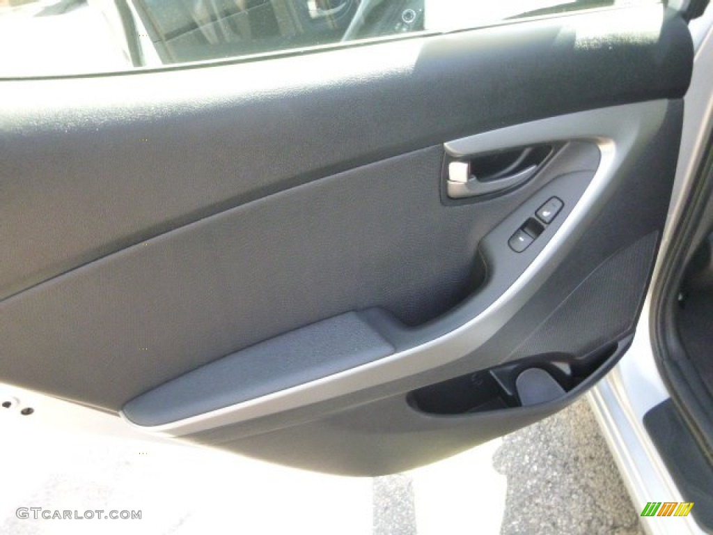 2012 Elantra Limited - Silver / Black photo #18