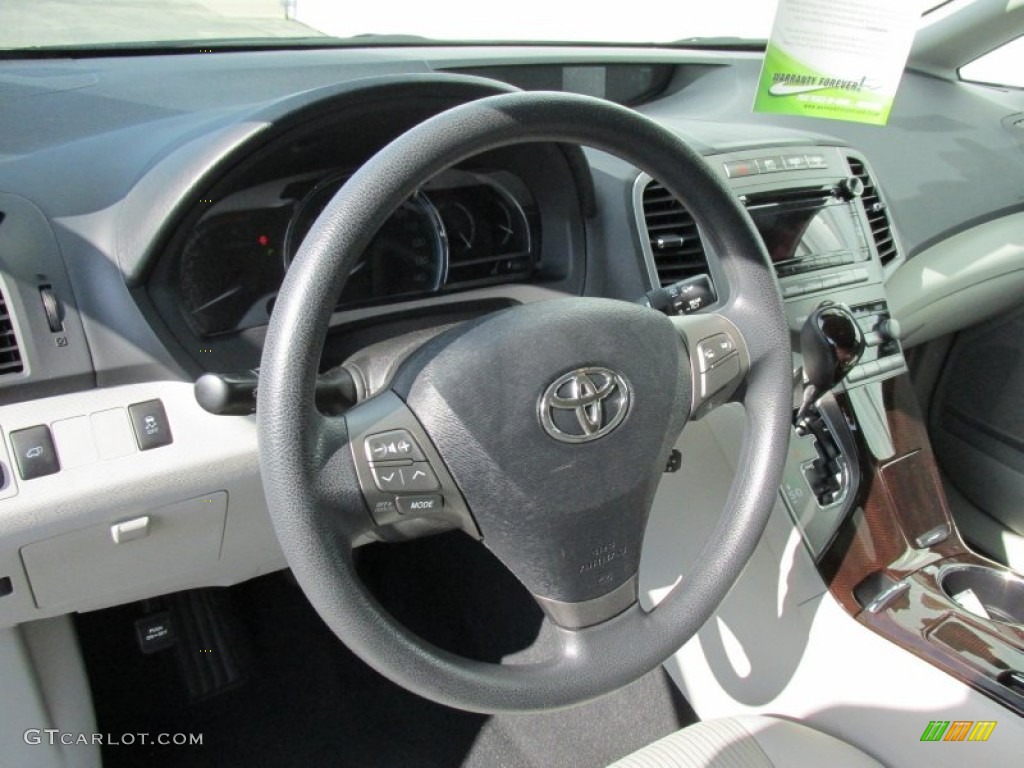 2011 Venza V6 AWD - Classic Silver Metallic / Light Gray photo #15