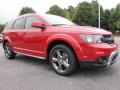 2015 Redline 2 Coat Pearl Dodge Journey Crossroad  photo #4