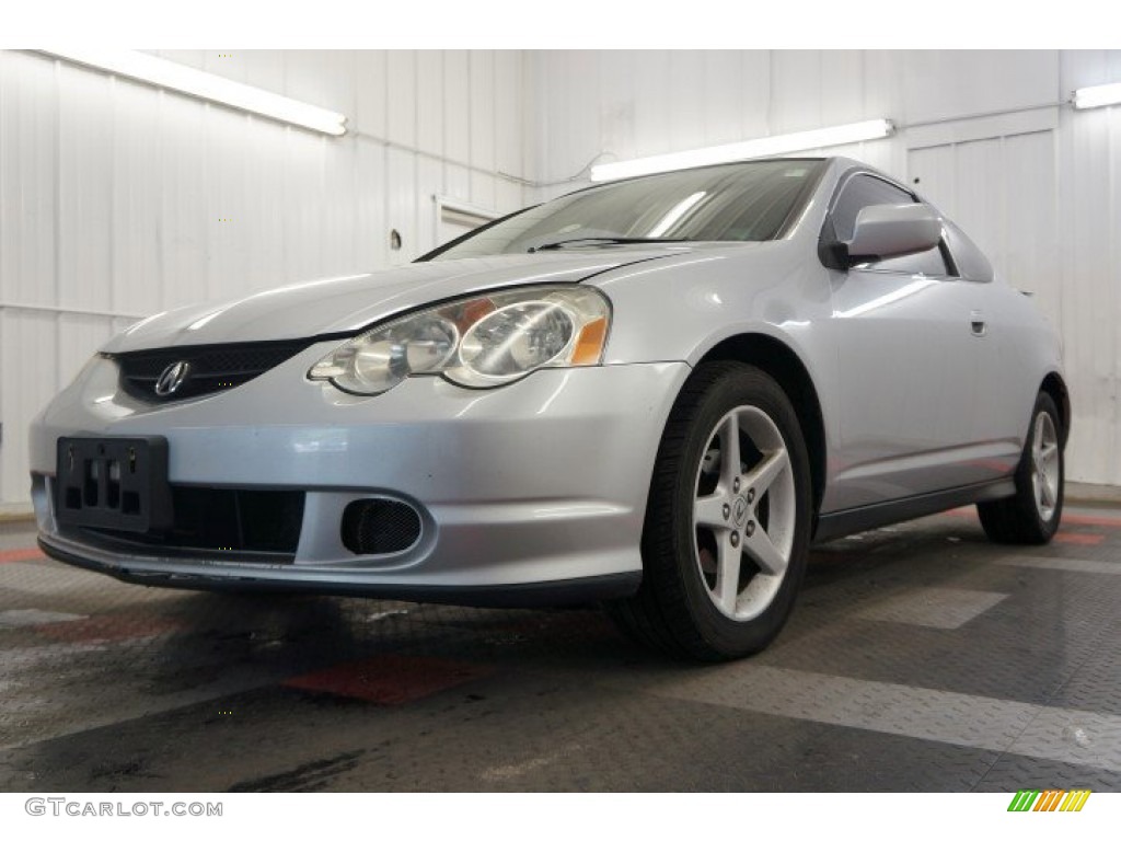 2002 RSX Sports Coupe - Satin Silver Metallic / Ebony Black photo #2