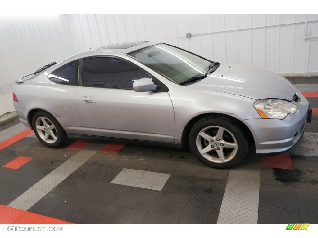 2002 RSX Sports Coupe - Satin Silver Metallic / Ebony Black photo #5