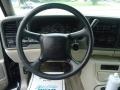 2002 Chevrolet Tahoe Tan/Neutral Interior Steering Wheel Photo