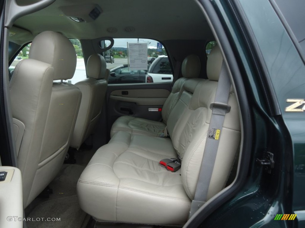 2002 Chevrolet Tahoe Z71 4x4 Rear Seat Photo #97104469