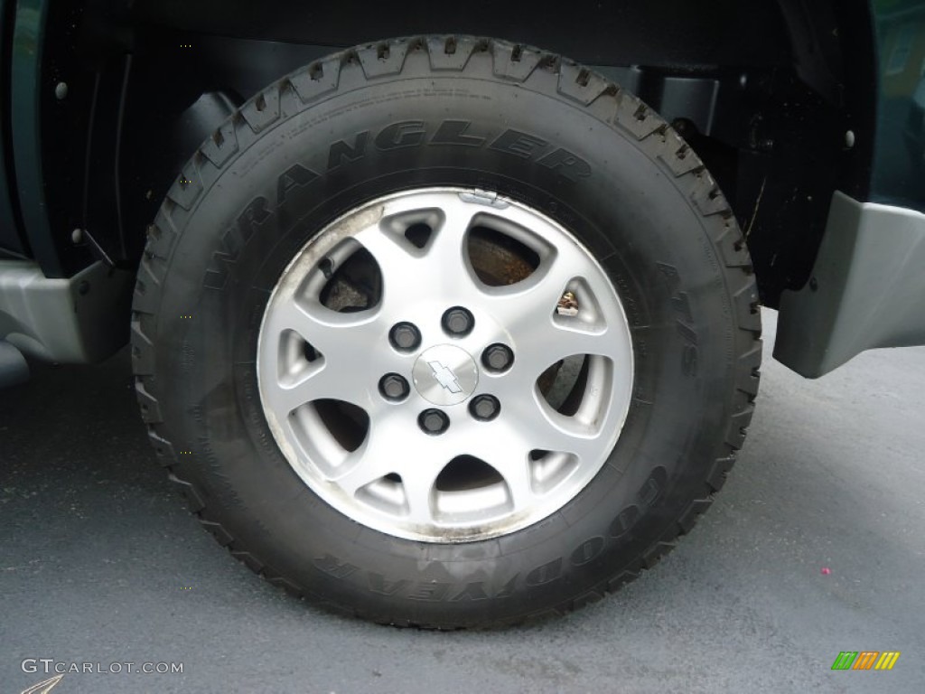2002 Chevrolet Tahoe Z71 4x4 Wheel Photo #97104505