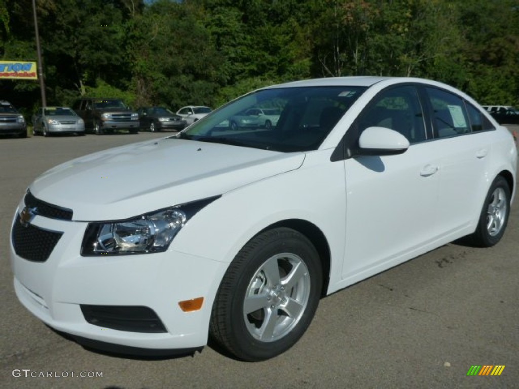 2014 Cruze LT - Summit White / Medium Titanium photo #1