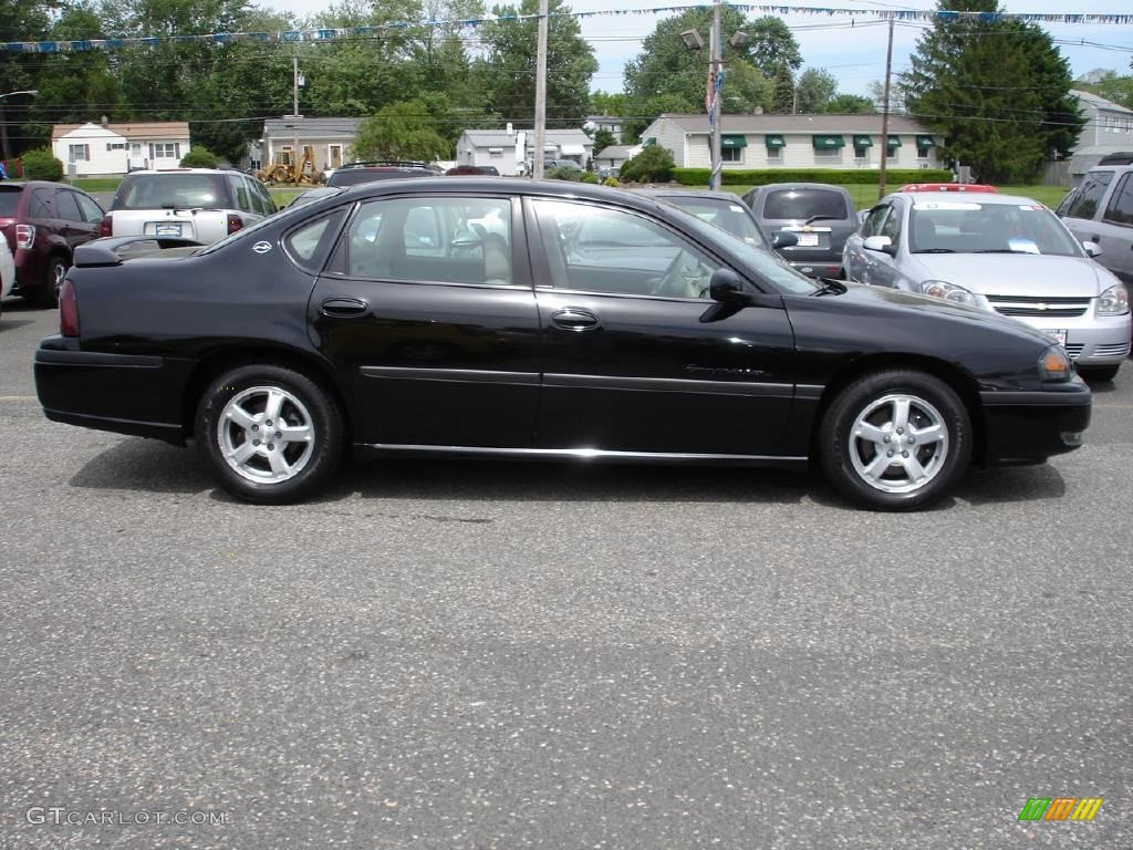 2003 Impala LS - Black / Neutral Beige photo #3