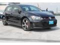 Deep Black Pearl - Golf GTI 4-Door 2.0T S Photo No. 1