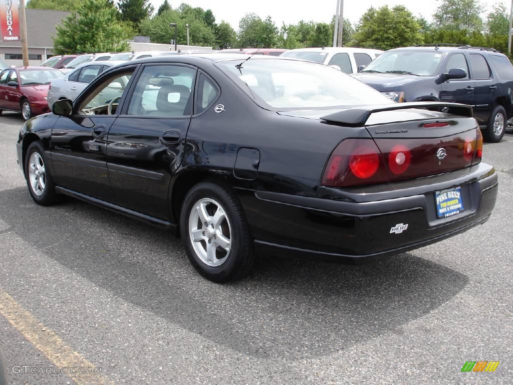 2003 Impala LS - Black / Neutral Beige photo #5