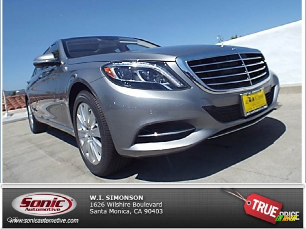 2015 S 550 Sedan - Palladium Silver Metallic / Silk Beige/Espresso Brown photo #1