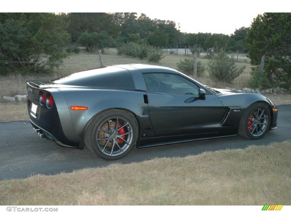 Cyber Gray Metallic 2009 Chevrolet Corvette Z06 Exterior Photo #97110845