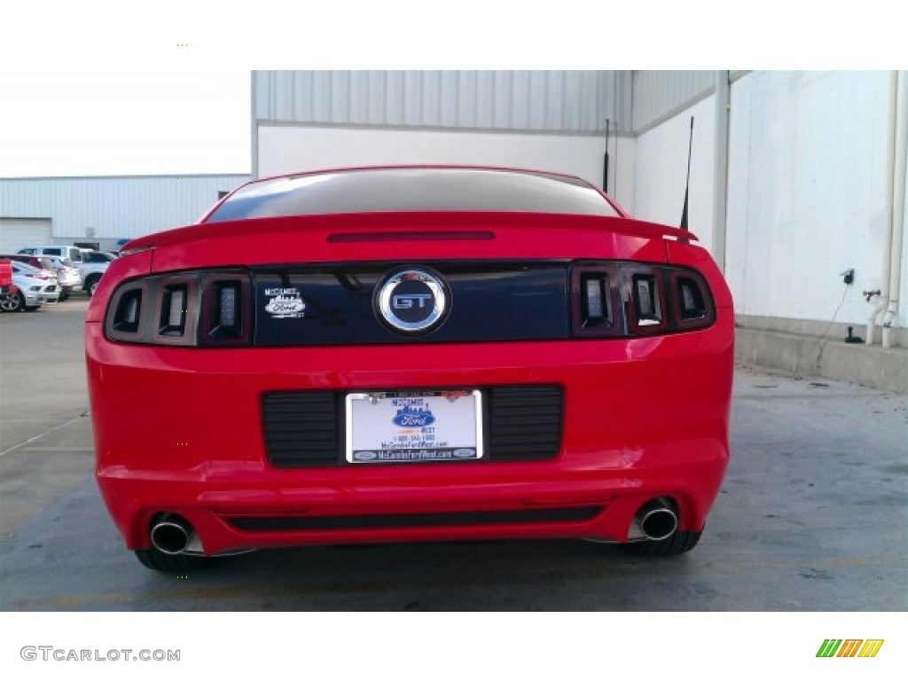 2014 Mustang GT Premium Coupe - Race Red / Charcoal Black photo #9