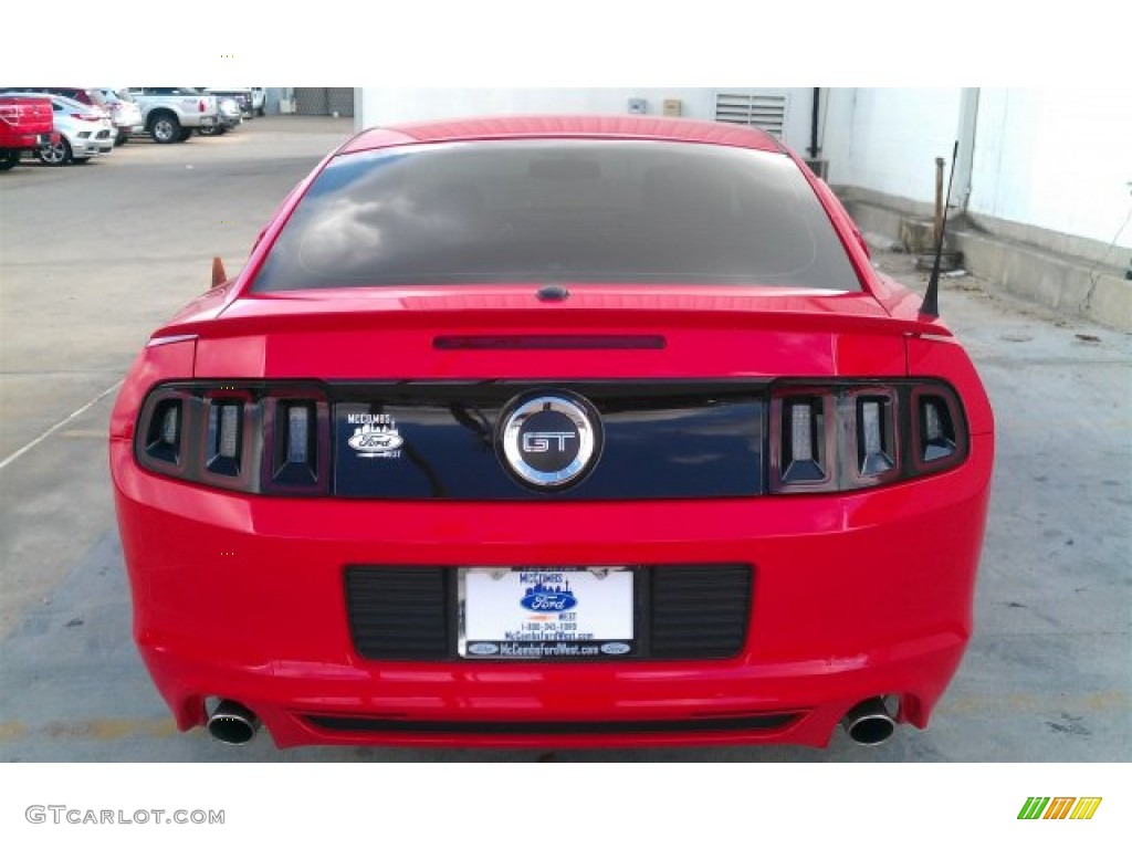 2014 Mustang GT Premium Coupe - Race Red / Charcoal Black photo #10