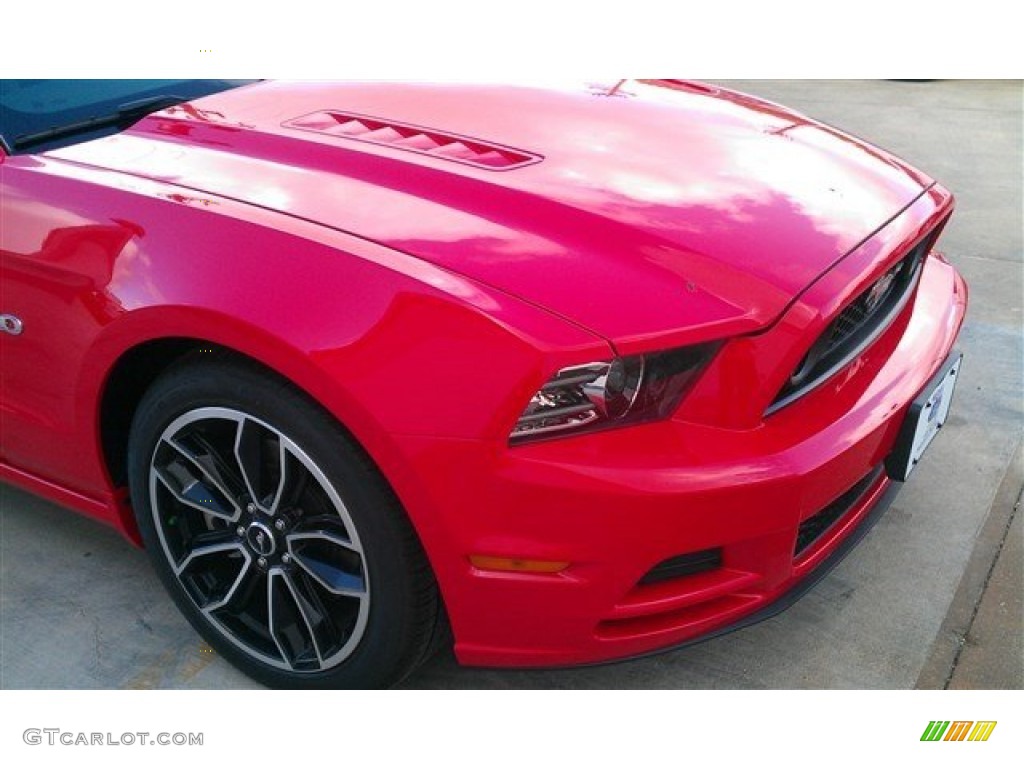 2014 Mustang GT Premium Coupe - Race Red / Charcoal Black photo #22
