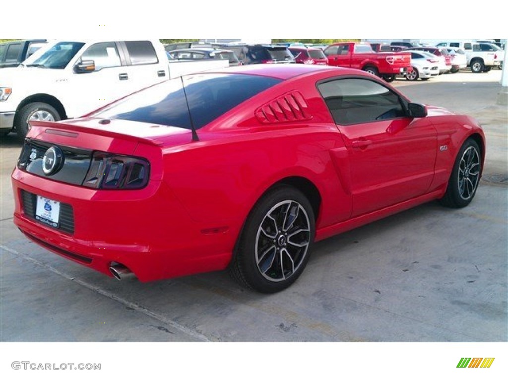 2014 Mustang GT Premium Coupe - Race Red / Charcoal Black photo #26