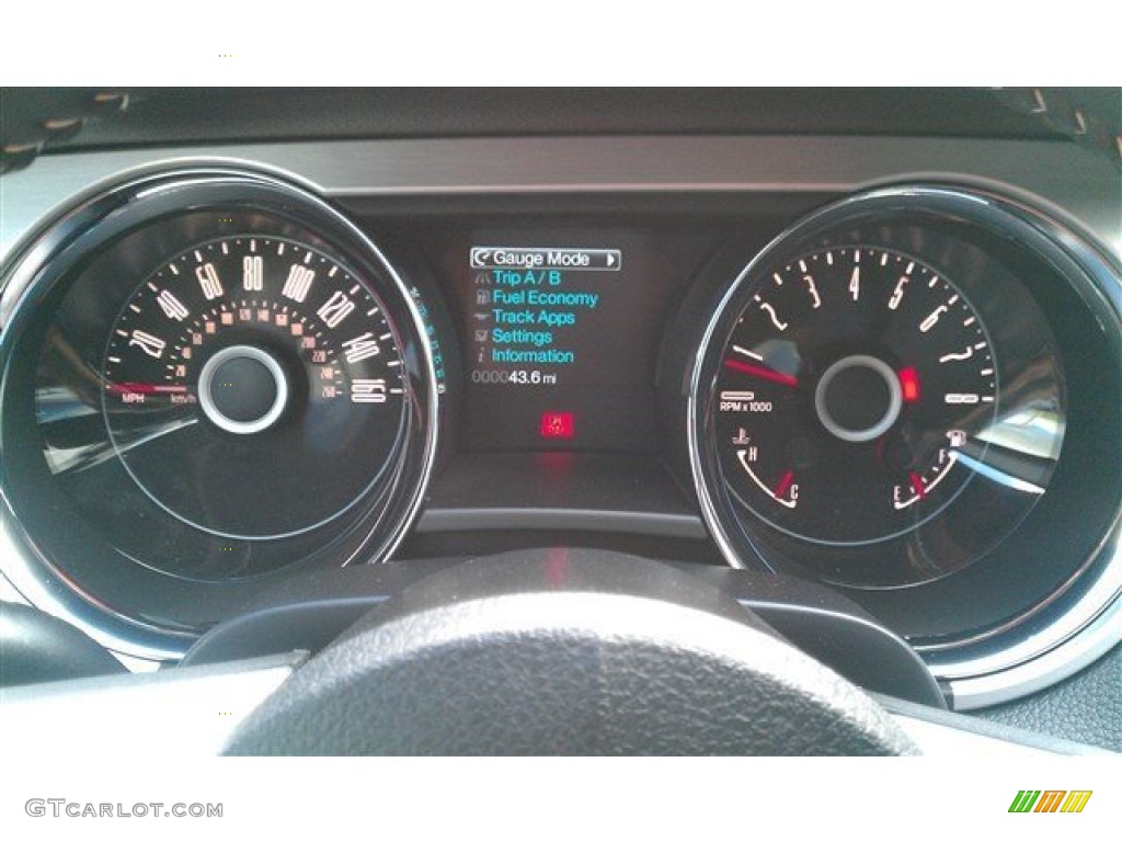 2014 Mustang GT Premium Coupe - Race Red / Charcoal Black photo #34