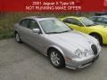 Platinum Silver 2001 Jaguar S-Type 4.0