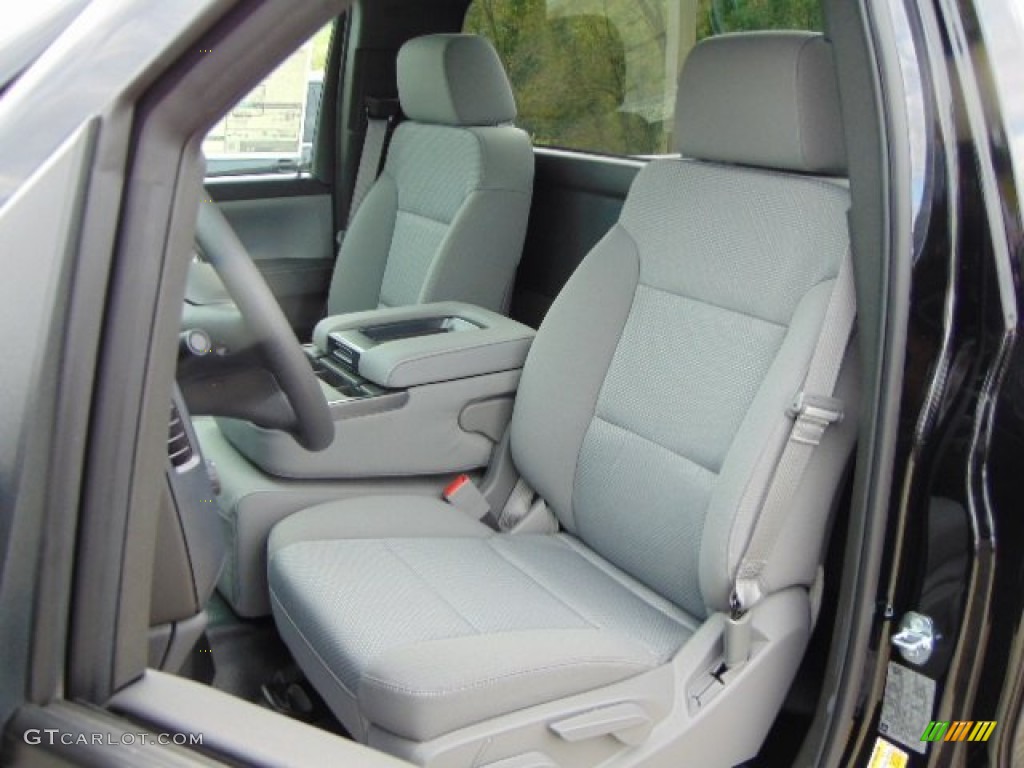 Dark Ash/Jet Black Interior 2015 Chevrolet Silverado 1500 WT Regular Cab 4x4 Photo #97113342
